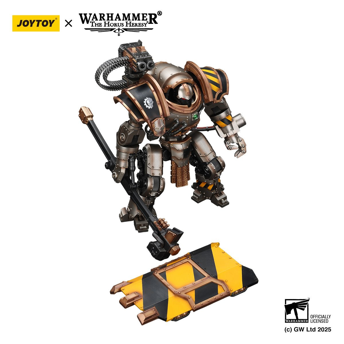 Joy Toy Warhammer The Horus Heresy Iron Warriors Iron Circle Domitar-Ferrum Class 1:18 Scale Action Figure