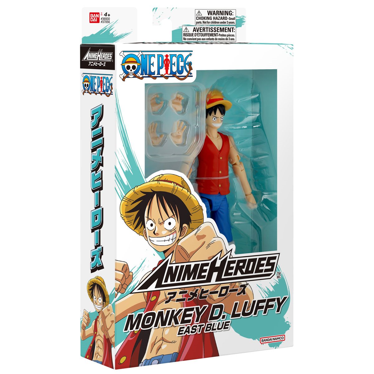 One Piece Anime Heroes Monkey D. Luffy East Blue Action Figure