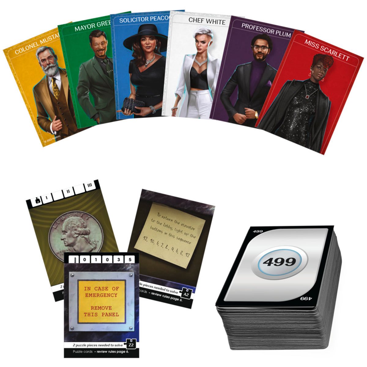 Clue Escape the Midnight Hotel  Game