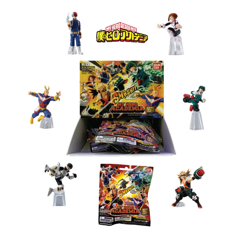 My Hero Academia 3 1/2-Inch Mini-Figure Random 4-Pack