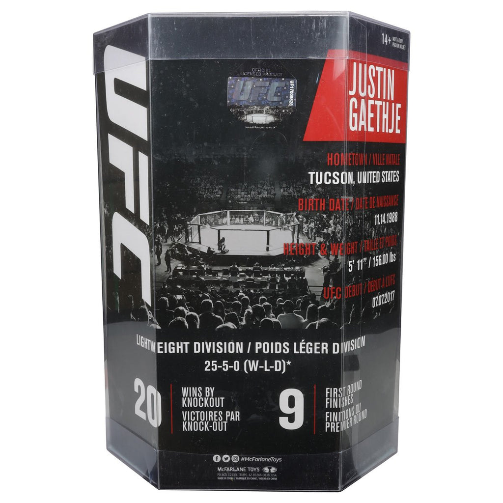 UFC SportsPicks Justin Gaethje 7-Inch Scale Posed Action Figure