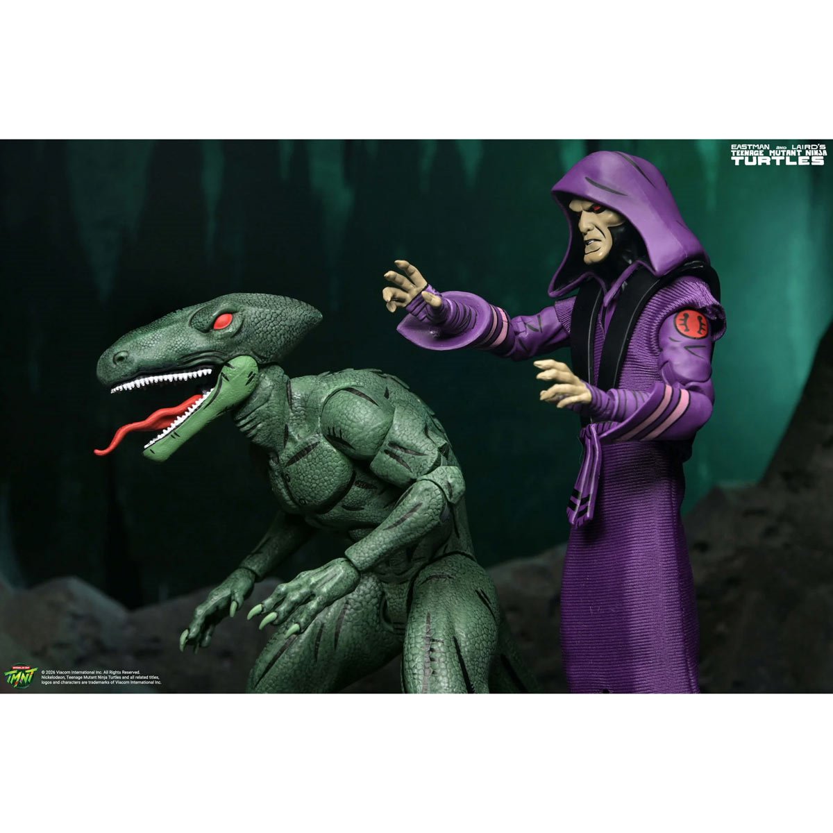 Teenage Mutant Ninja Turtles Mirage Comics Daimyo Orkai & Raptor 7-Inch Scale Action Figure