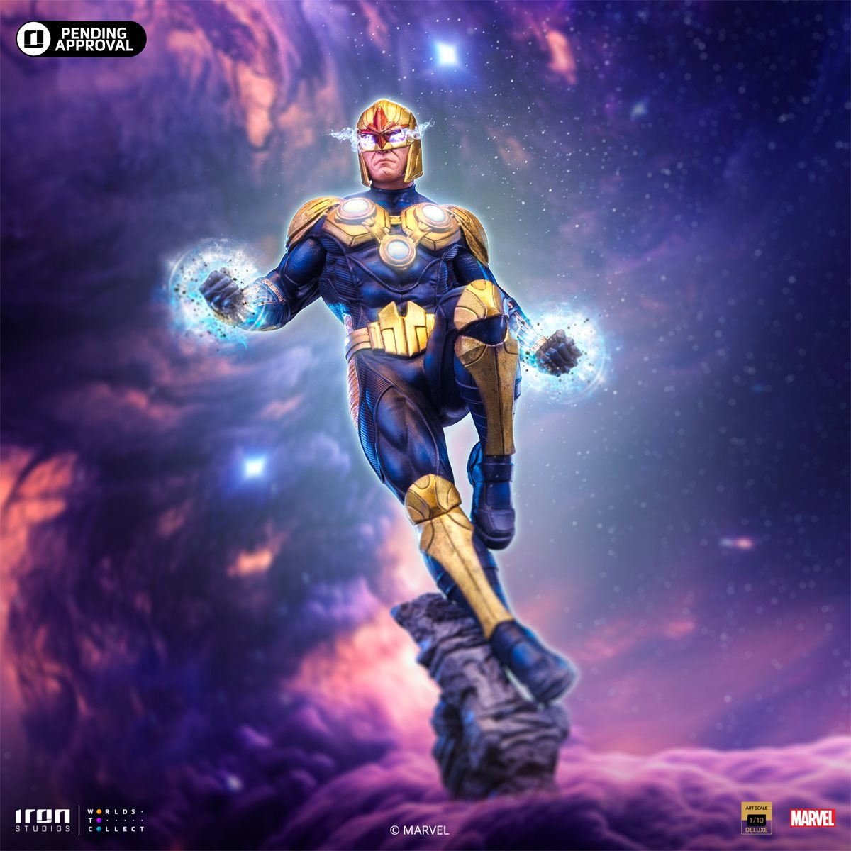 Marvel Nova Deluxe Limited Edition 1:10 Art Scale Statue