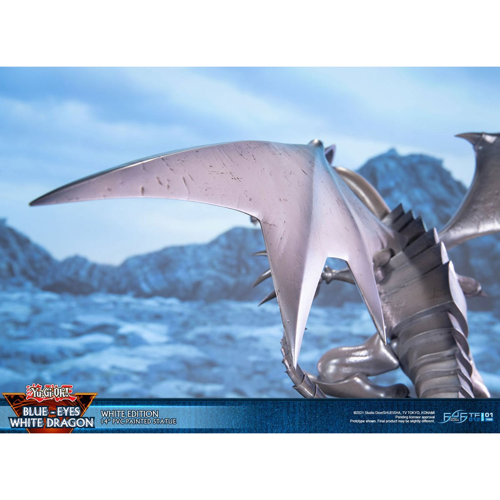 Yu-Gi-Oh! Blue-Eyes White Dragon 14-Inch White Statue