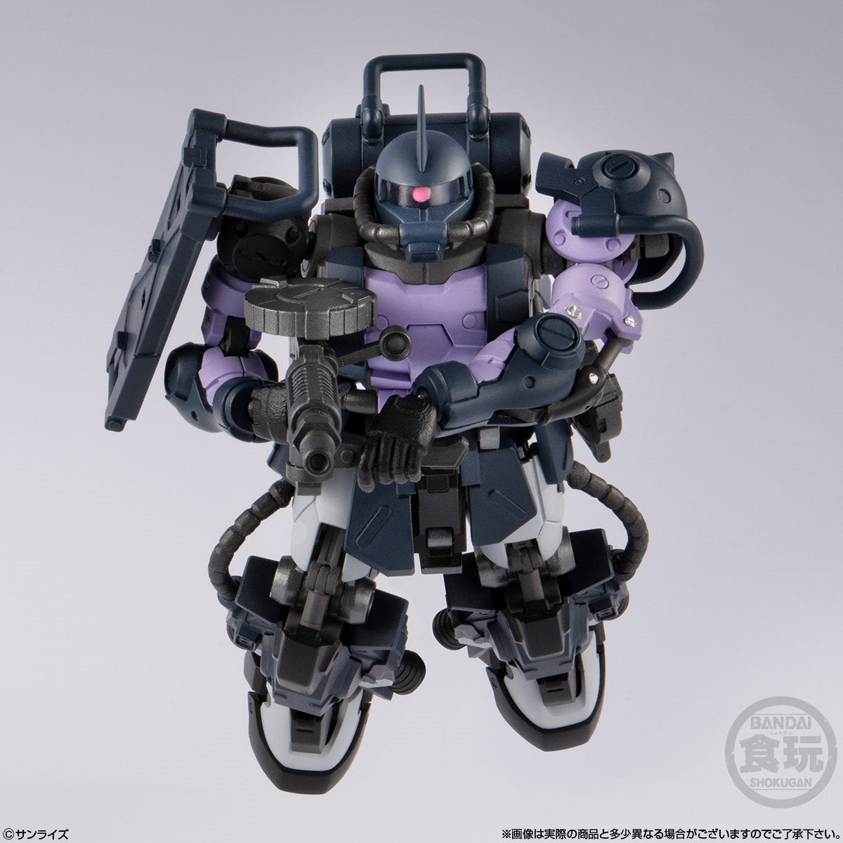 Gundam Artifact PRO Zaku II High Mobility Type Black Tri-Stars Custom Action Figure