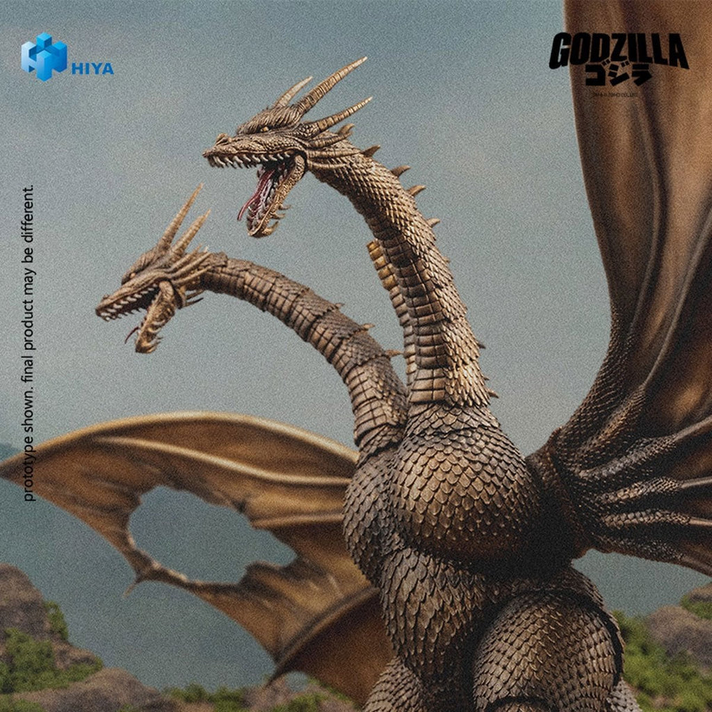 Godzilla vs. King Ghidorah 1991 King Ghidorah Battle Damaged Exquisite Basic Series Action Figure