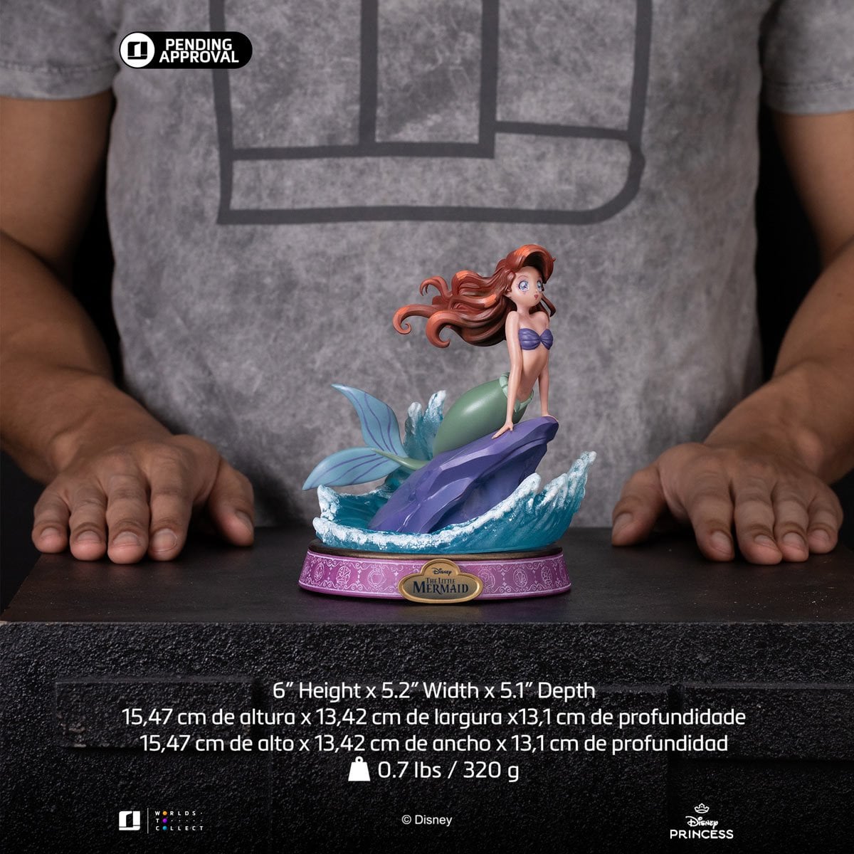 The Little Mermaid Ariel Anime Princess PVC Statue