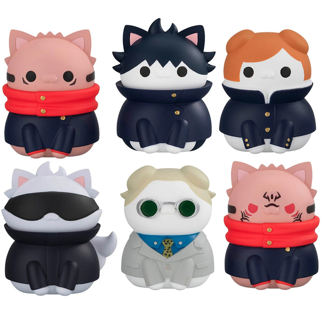 Jujutsu Kaisen Jujutsu Cats Shibuya Incident Version Mega Cat Project Mini-Figure Case of 8