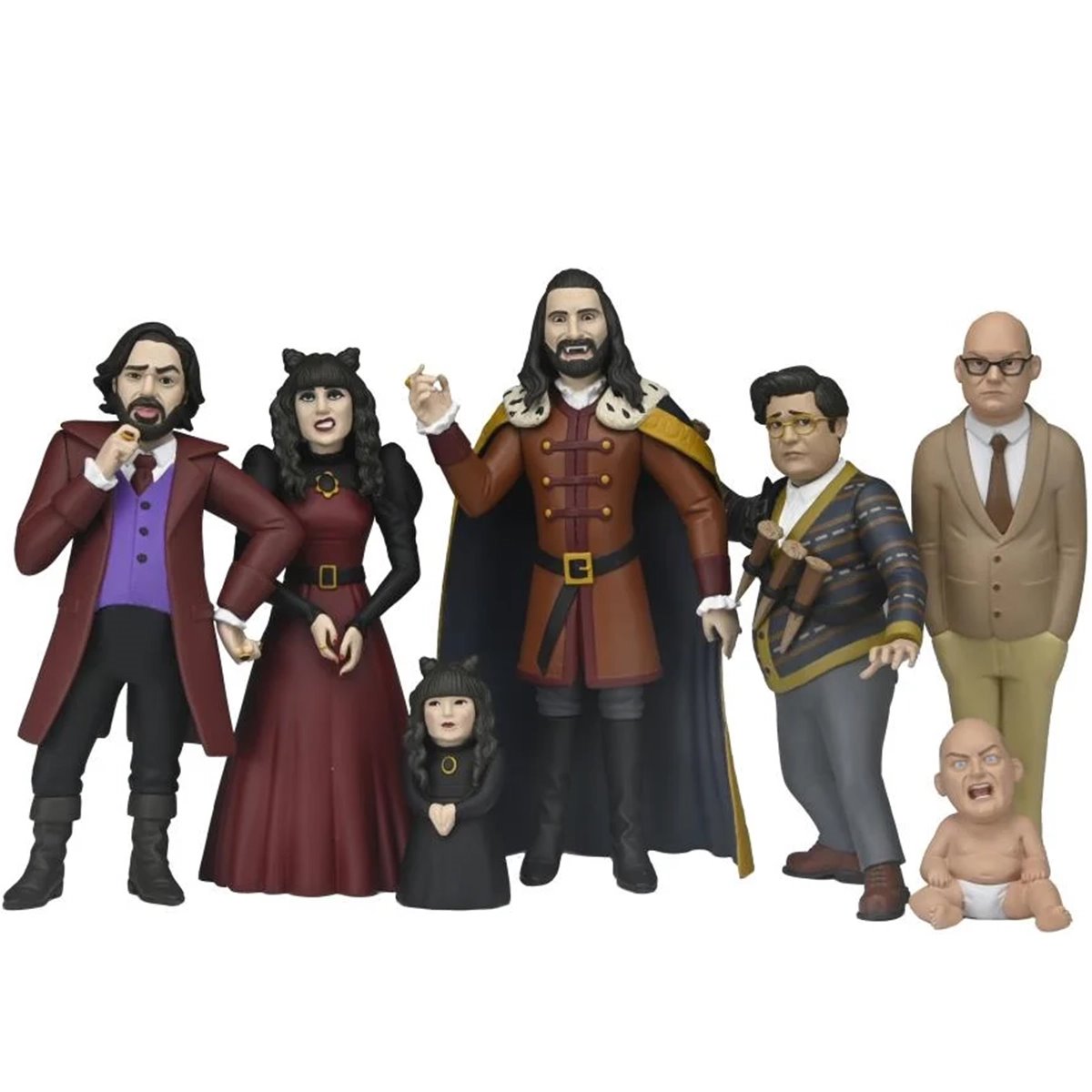 What We Do in the Shadows Toony Terrors Series 11 6-Inch Scale Action Figure Set of 5
