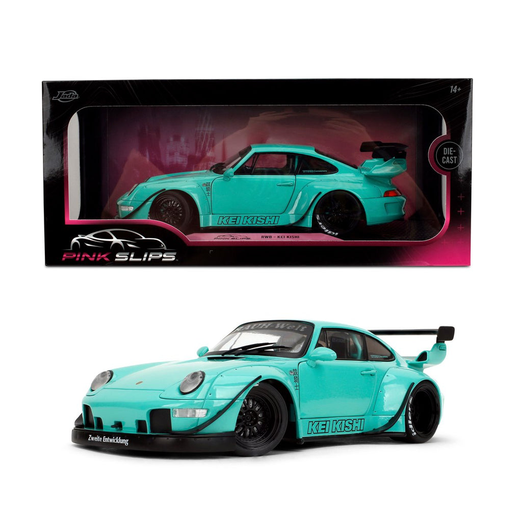 Pink Slips Wave 5 Porsche RWB Kei Kishi 1:18 Scale Die-Cast Metal Vehicle