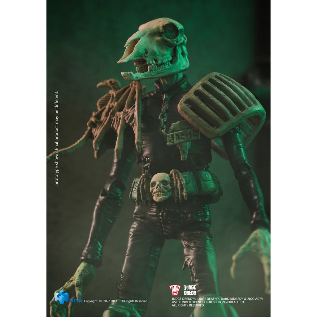 Judge Dredd Judge Mortis Exquisite Mini Series 1:18 Scale Action Figure