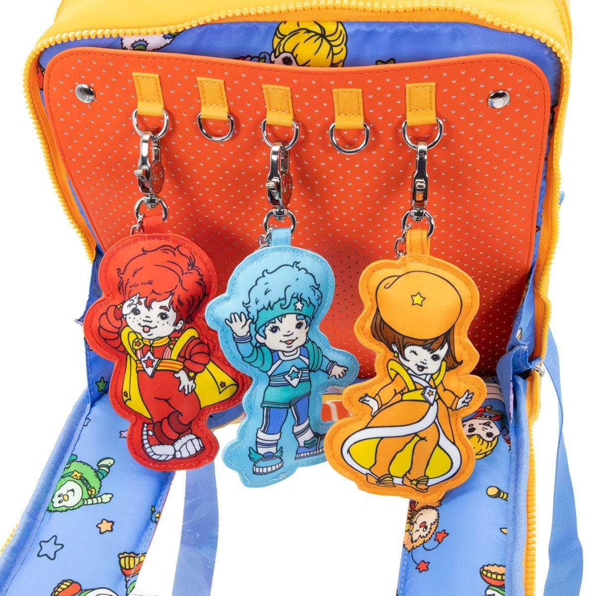 Rainbow Brite Mystery Blind-Bag Padded Nylon Character Bag Charms Case of 12