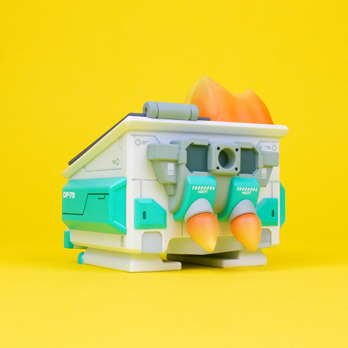 Mecha Dumpster Fire DF-79 Vinyl Figure