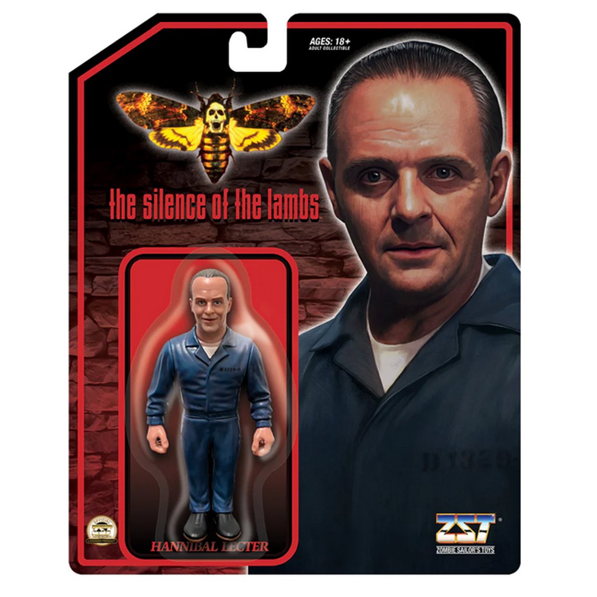 Heels and Faces Silence of the Lambs Hannibal Lecter 4 1/2-Inch Scale Action Figure