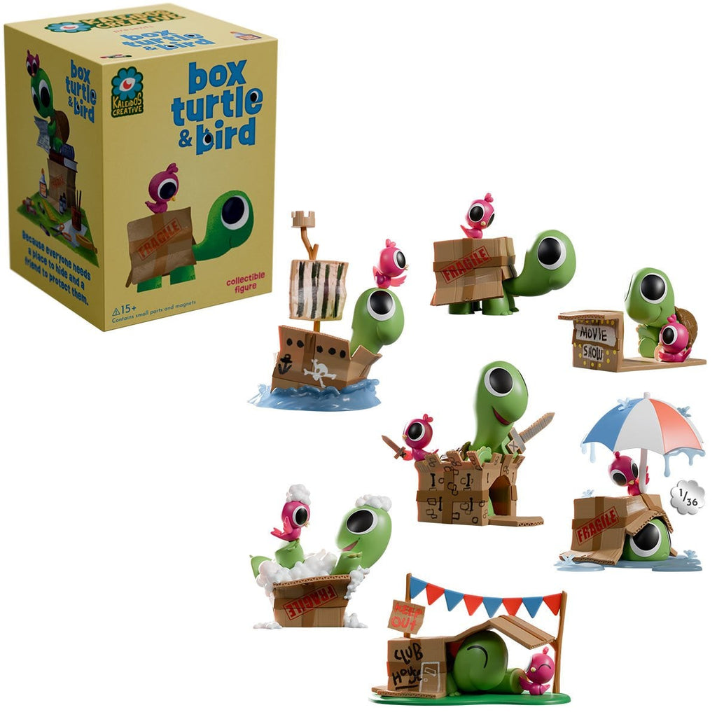 Box Turtle and Bird Series 1 Blind-Box Random Mini-Figure
