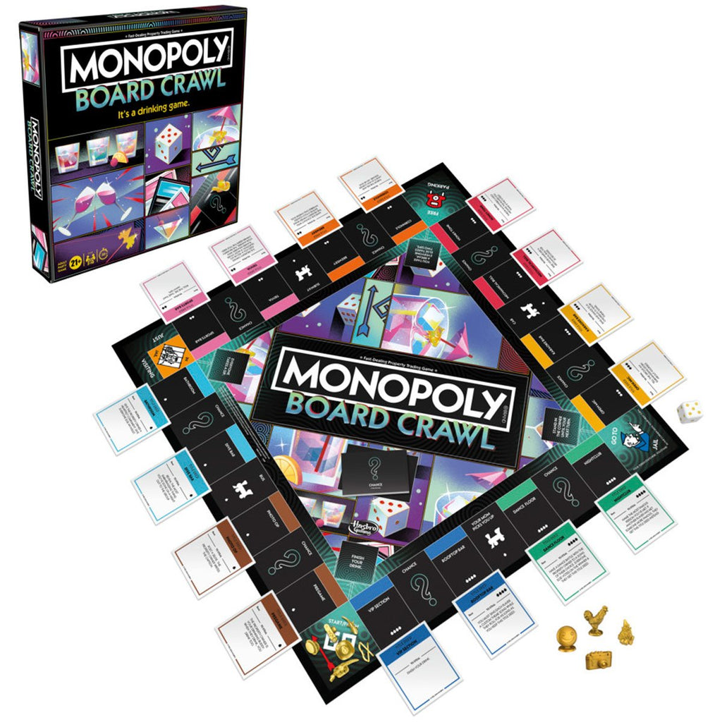 Monopoly Board Crawl Game