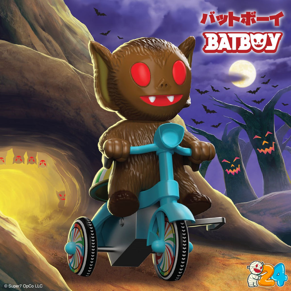 The Worst Bat Boy (Brown with Blue Trike) Super Cycles Figure
