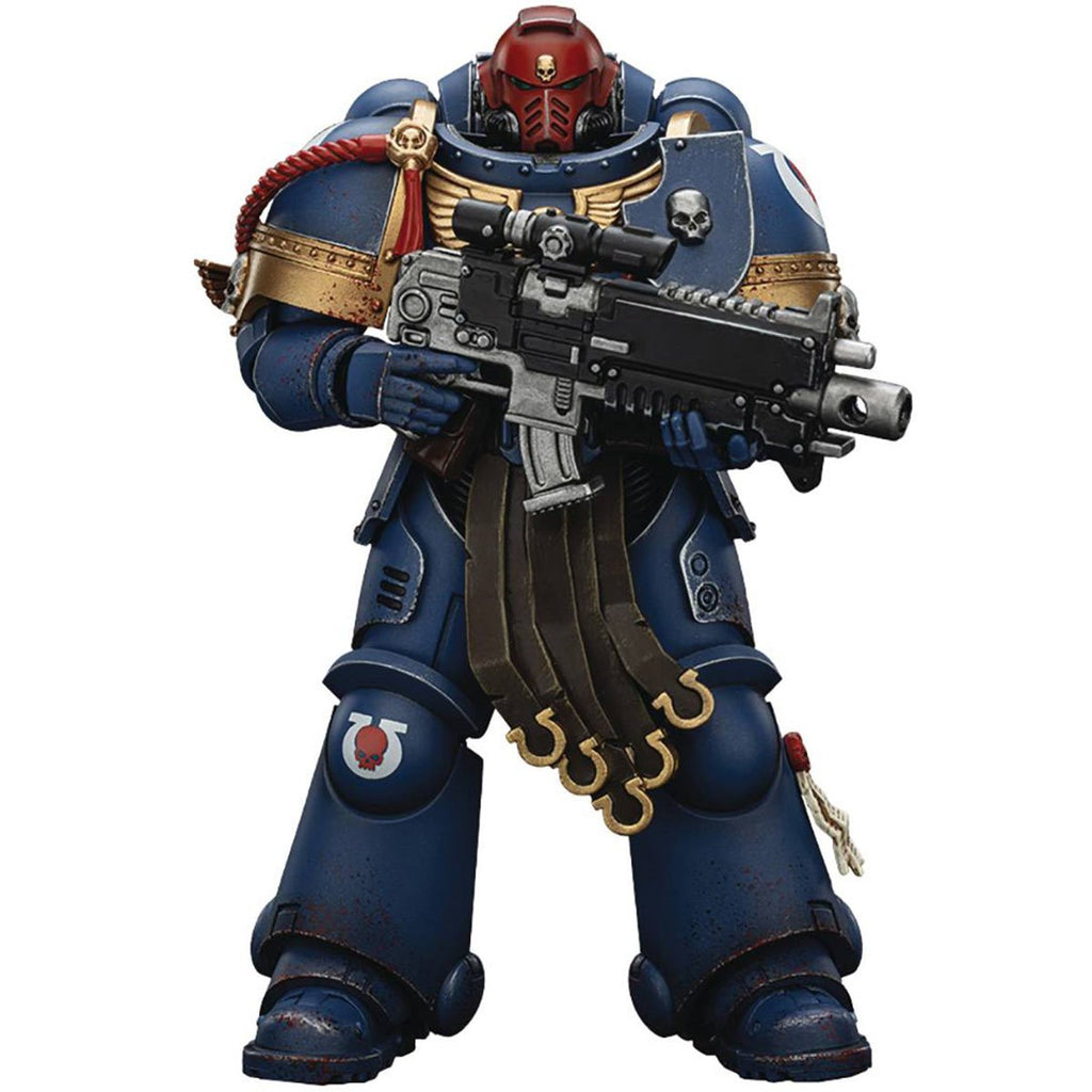 Joy Toy Warhammer Space Marine II Ultramarines Sergeant Gadriel Collectors Edition 1:18 Scale Action Figure