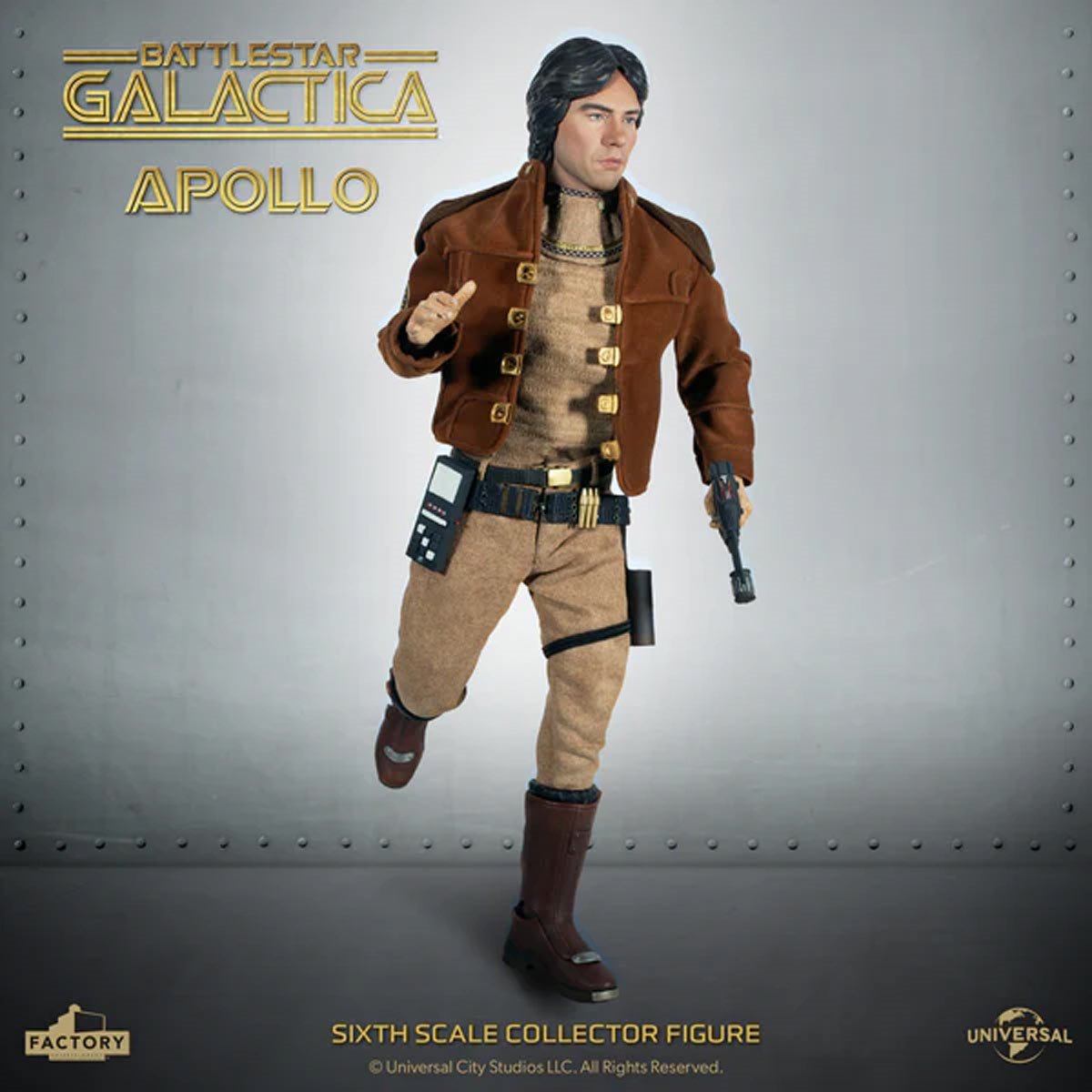 Battlestar Galactica Captain Apollo 1:6 Scale Action Figure