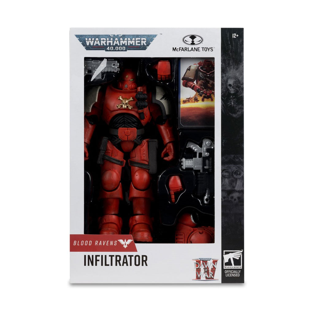 Warhammer 40,000 Wave 12 Infiltrator Blood Ravens Dawn of War 4 7-Inch Scale Action Figure