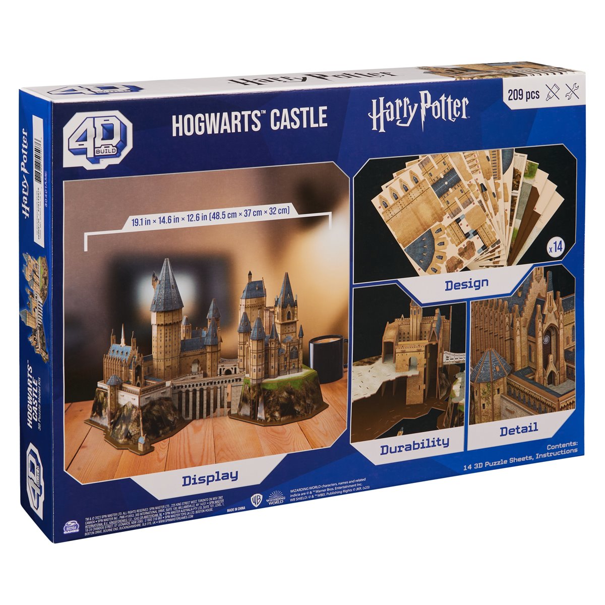 Harry Potter 4D Build Hogwarts Castle 3D Puzzle Model Kit