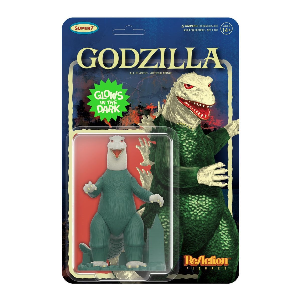 Godzilla (Model Kit Glow-in-the-Dark) 3 3/4-Inch ReAction Figure