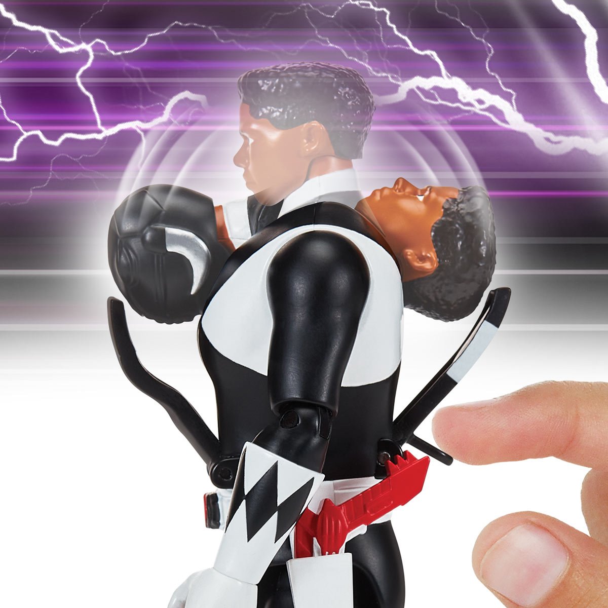 Mighty Morphin Power Rangers: Re-Ignition Auto Morphin Black Ranger Action Figure