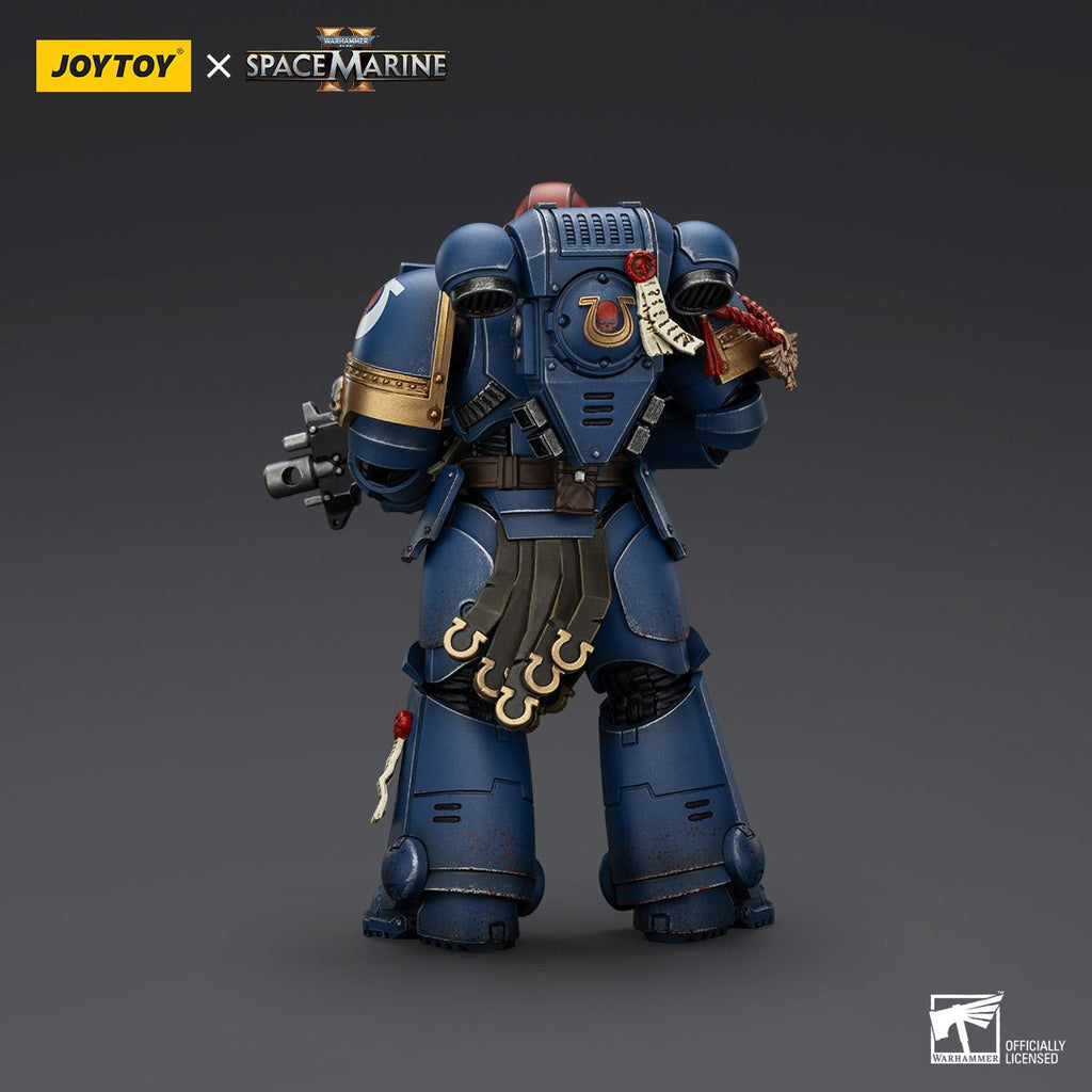 Joy Toy Warhammer Space Marine II Ultramarines Sergeant Gadriel Collectors Edition 1:18 Scale Action Figure