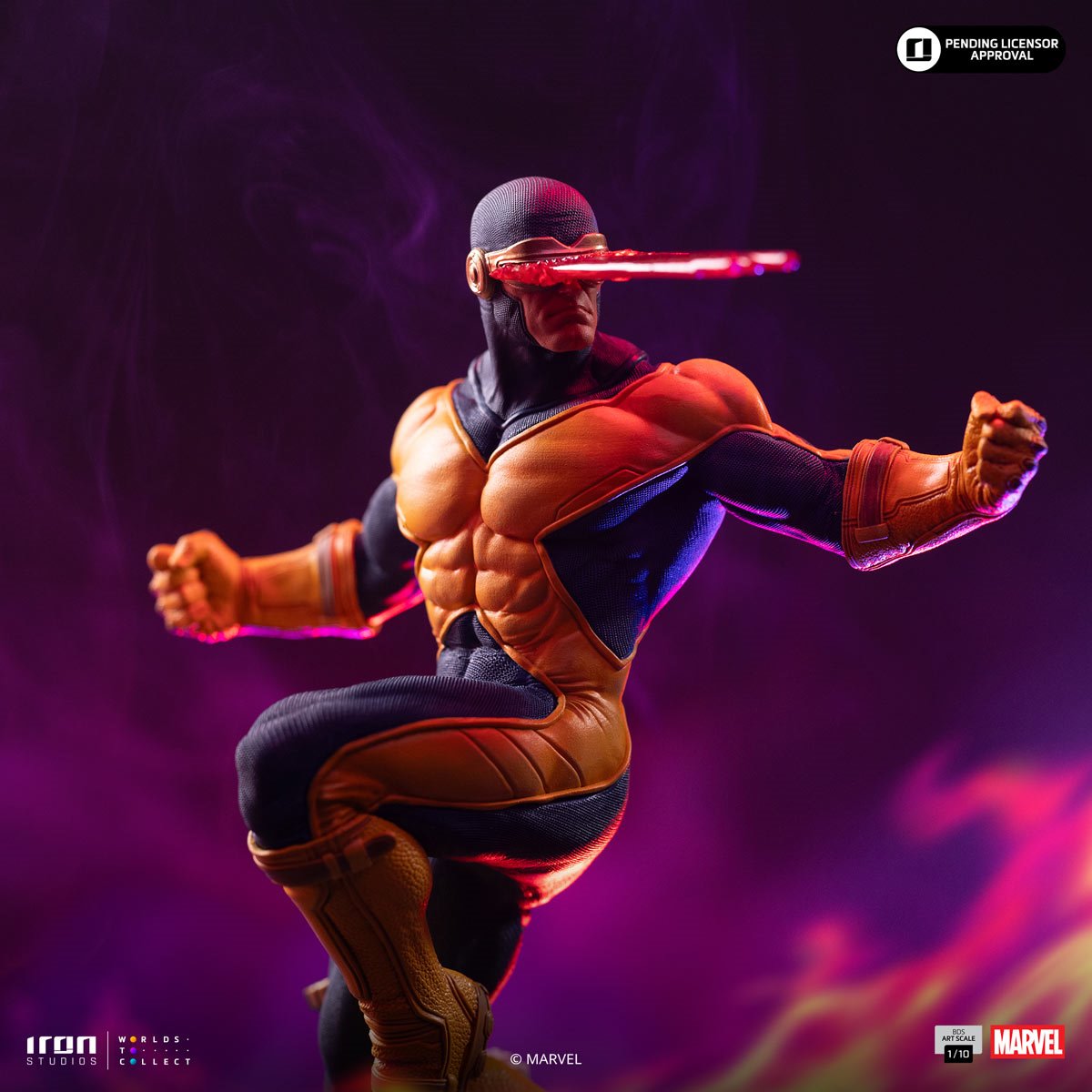 X-Men Cyclops Infinity Gauntlet Diorama Battles Diorama Series Art 1:10 Scale Statue