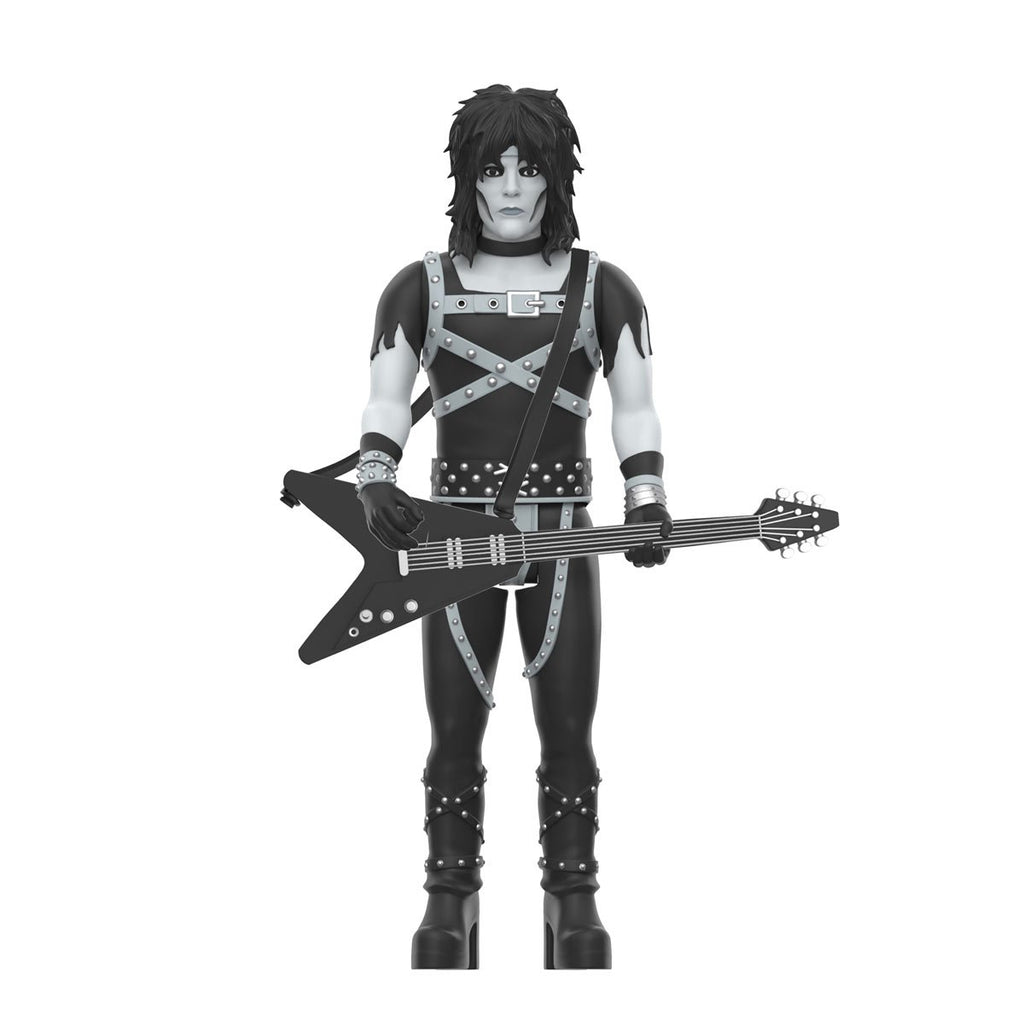 Motley Crue Mick Mars Black and White Shout at the Devil 3 3/4-Inch ReAction Figure