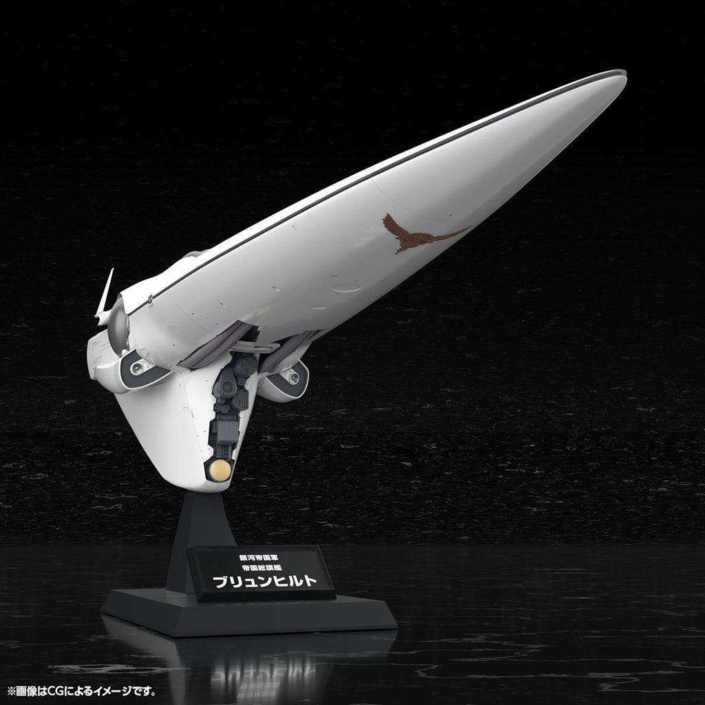 Legend of the Galactic Heroes Galactic Empire Forces Flagship Brunhild 1:3000 Scale Model Kit