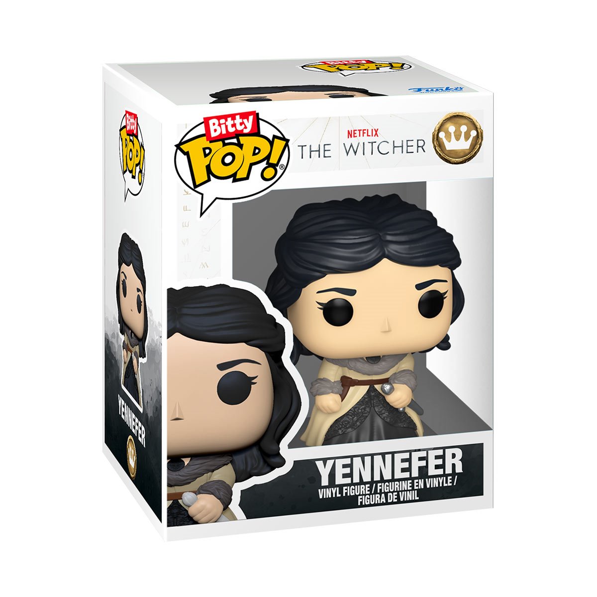Netflix The Witcher Geralt Funko Bitty Pop! Mini-Figure 4-Pack