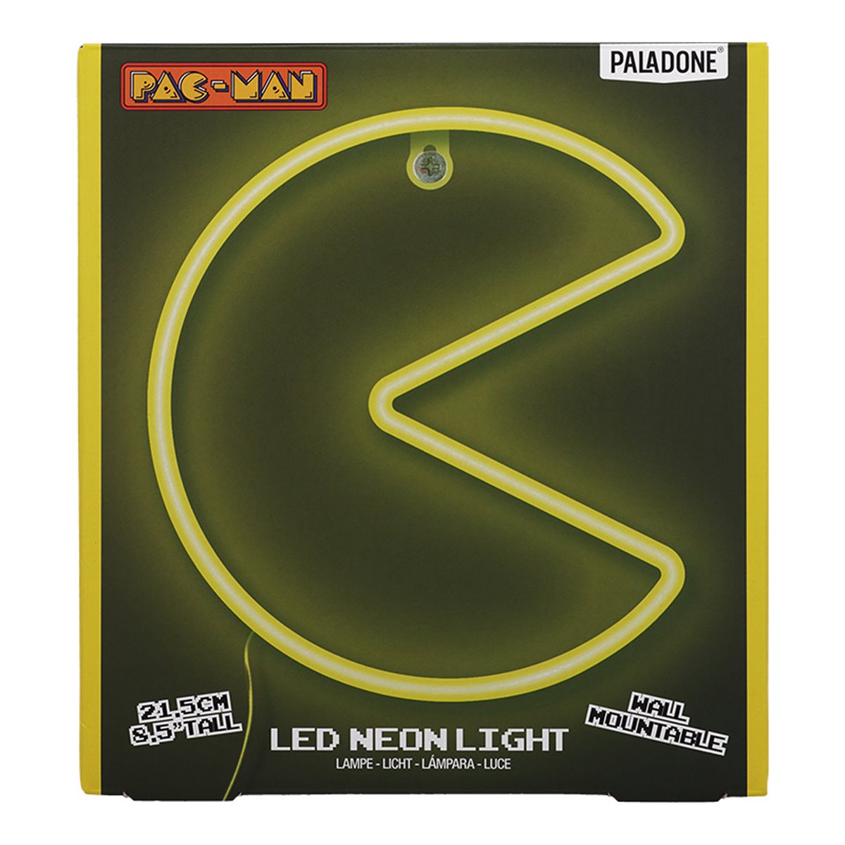 Pac-Man Wall Mountable LED Neon Light