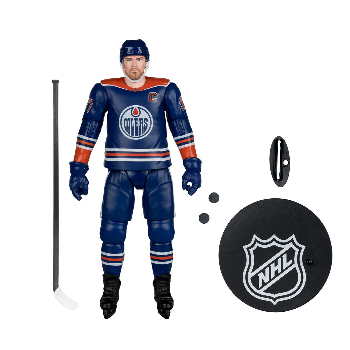NHL McFarlanes SportsPicks Edmonton Oilers Connor McDavid 6-Inch Scale Articulated Action Figure