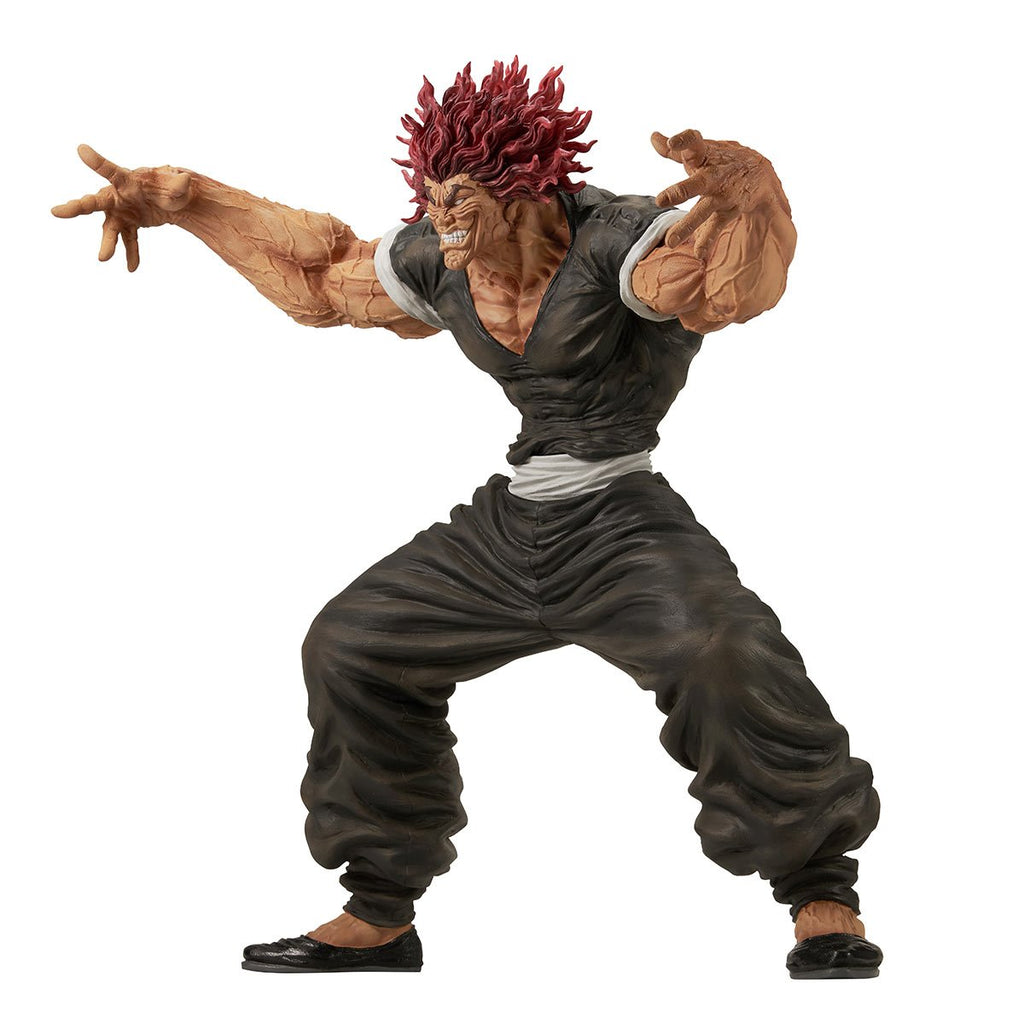 Baki the Grappler Baki Yujiro Hanma The World Can Be Changed With One Fist Masterlise Ichibansho Statue