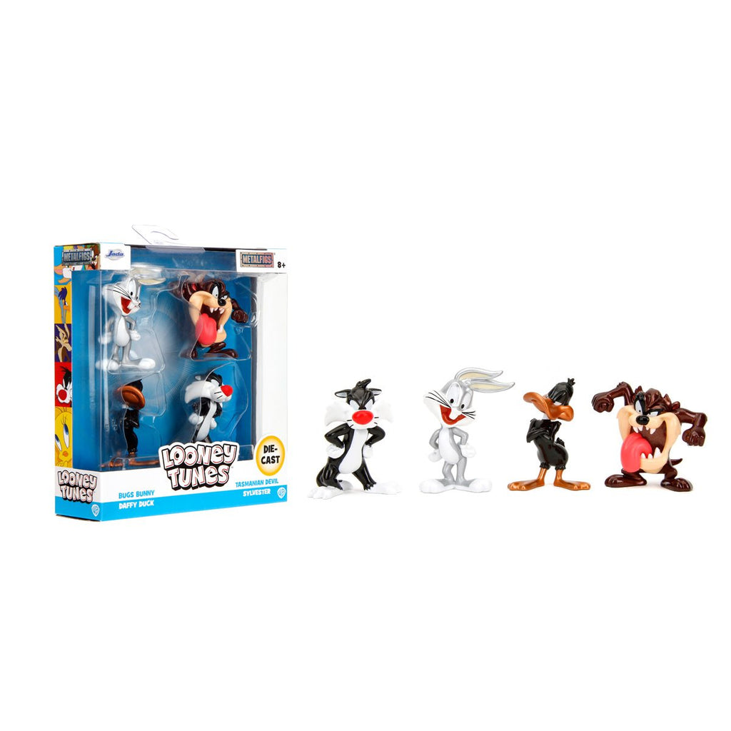 Looney Tunes MetalFigs 2 1/2-Inch Die-Cast Metal Mini-Figure 4-Pack