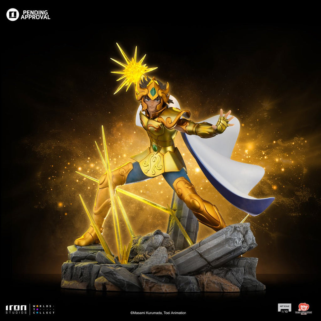 Saint Seiya Leo Aiolia 1:10 Art Scale Limited Edition Statue