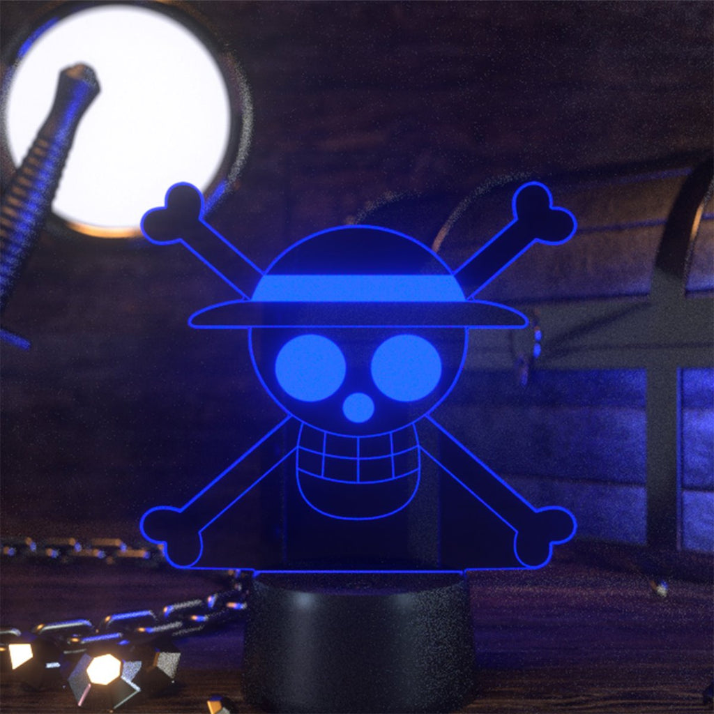 One Piece Jolly Roger Otaku Lamp