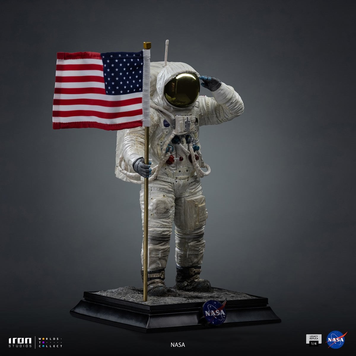 NASA Apollo 11 Astronaut Legacy Replica 1:4 Scale Statue