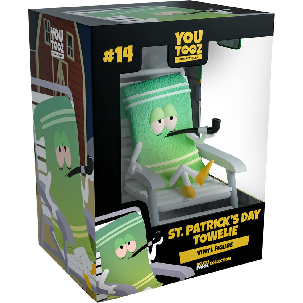 South Park Collection St. Patrick's Day Towelie Vinyl Figure #14