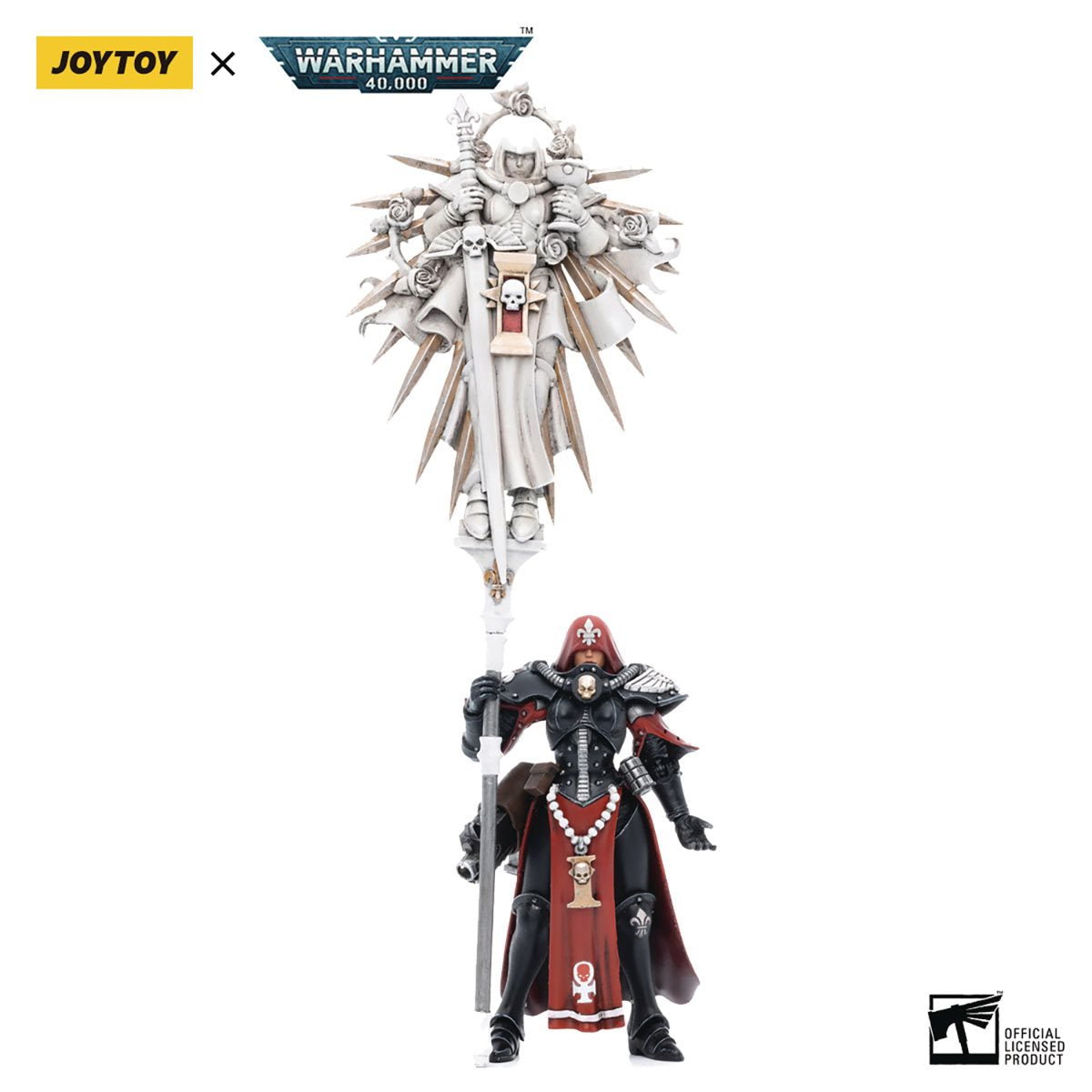 Joy Toy Warhammer 40,000 Adepta Sororitas lmagifier Sister Saelon 1:18 Scale Action Figure