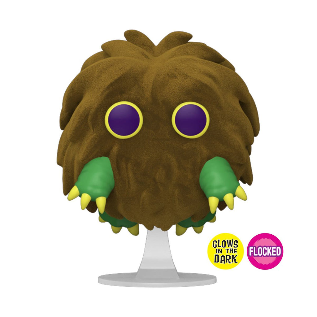 Yu-Gi-Oh! Kuriboh Flocked and Glow-in-the-Dark Funko Pop! Vinyl Figure #1455 - AAA Anime Exclusive