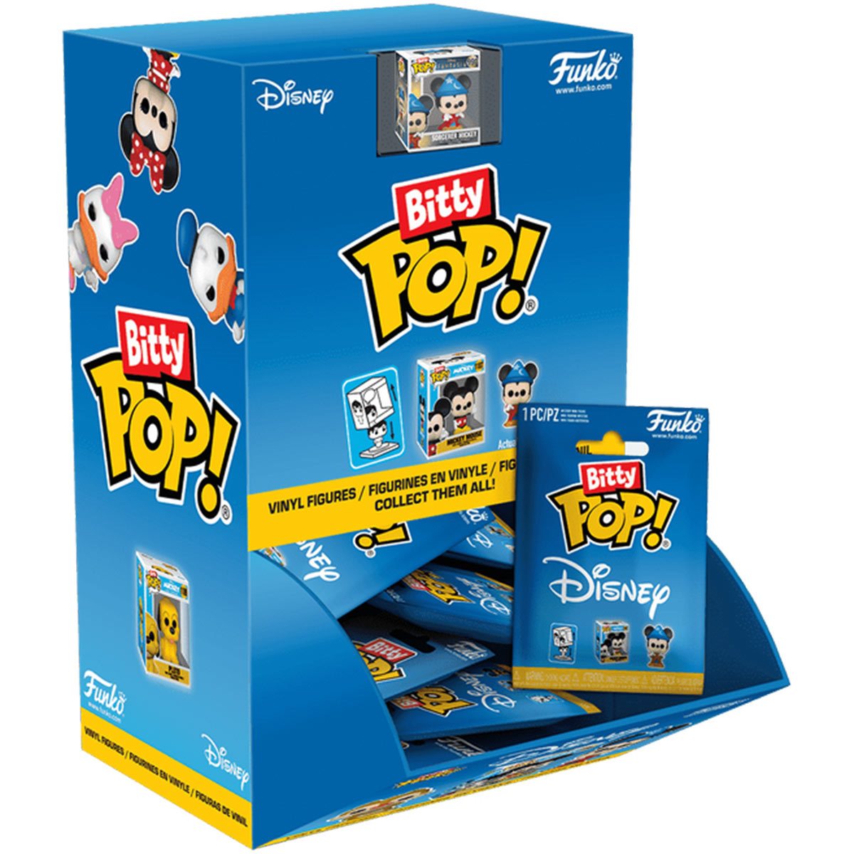 Disney Funko Bitty Pop! Singles Display Case of 32