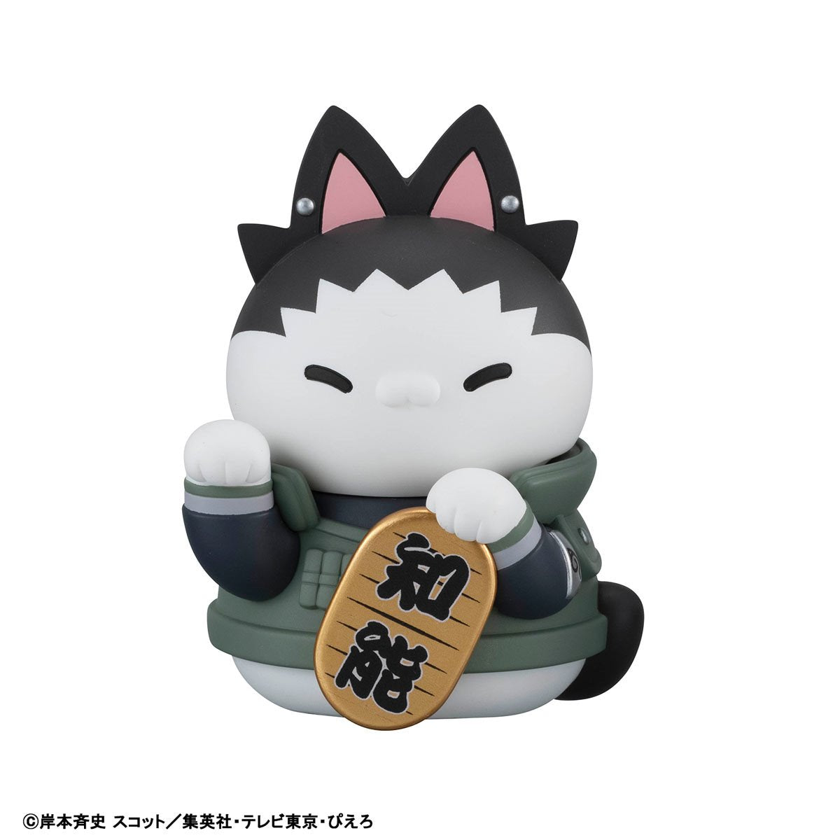 Naruto: Shippuden Nyaruto! Fortune Cats Naruto Uzumaki and Friends Version Mega Cat Project Mini-Figure Case of 6