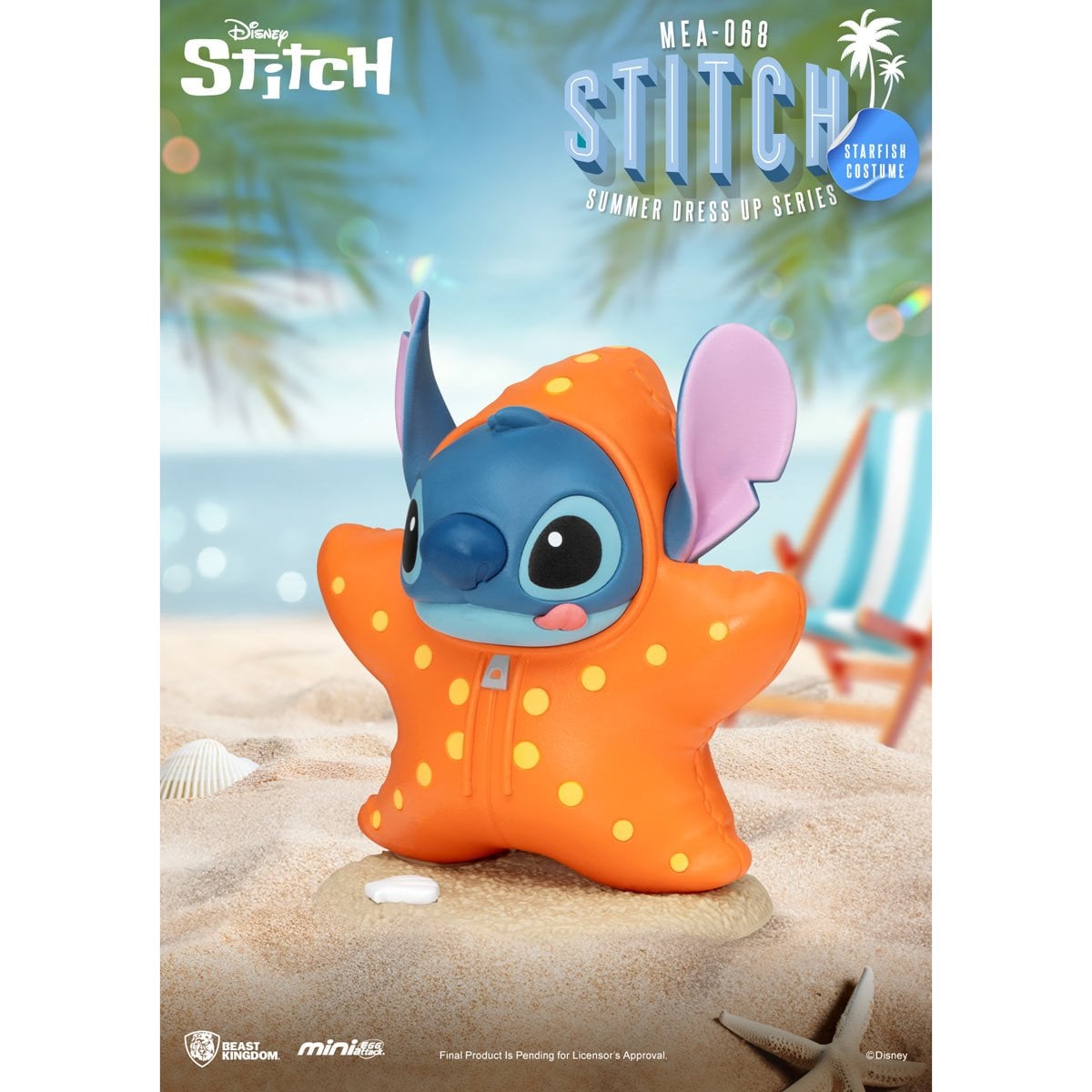 Lilo & Stitch Stitch Summer Dress Up MEA-068 Mini-Figure Blind Box Case of 6