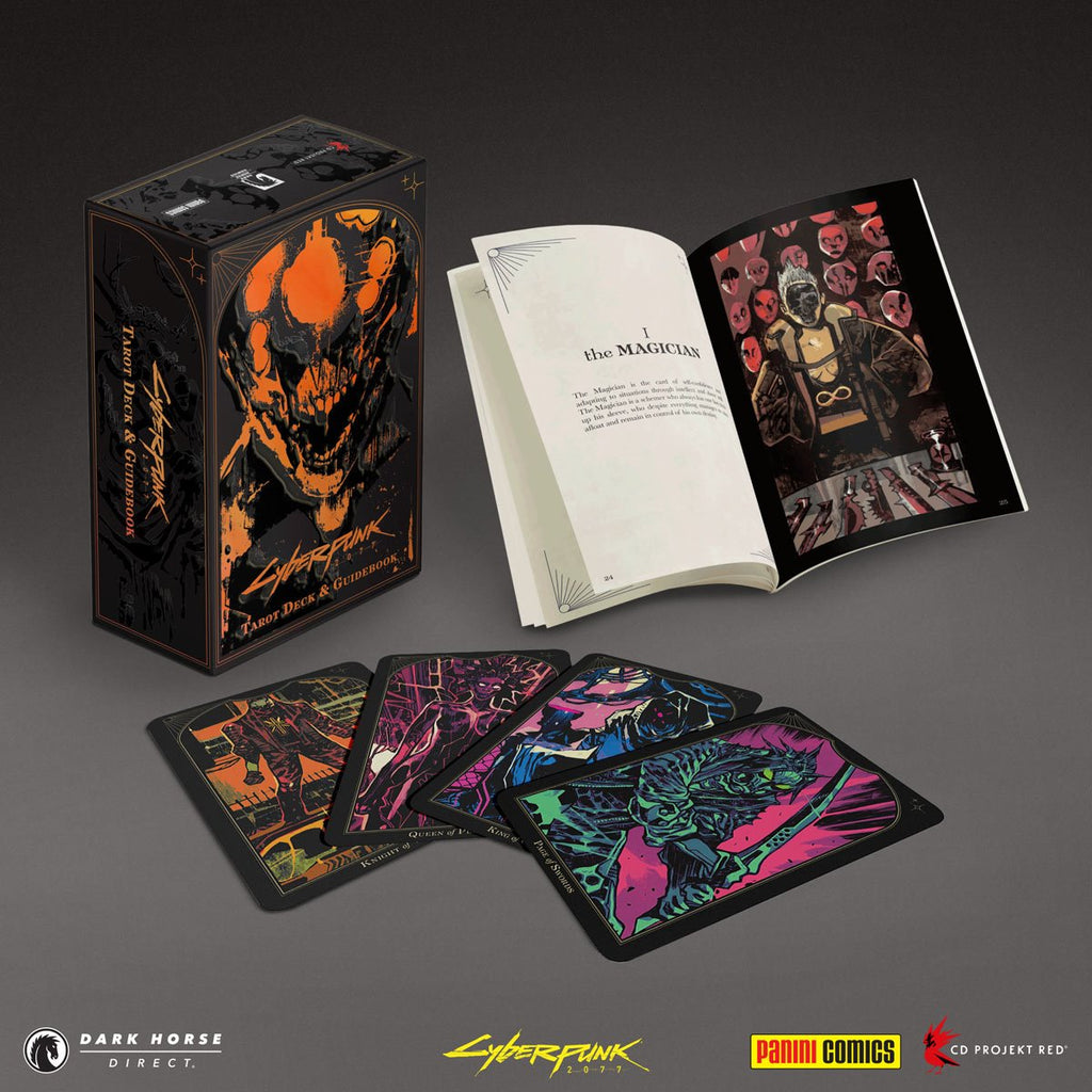 Cyberpunk 2077 Tarot Deck & Guidebook