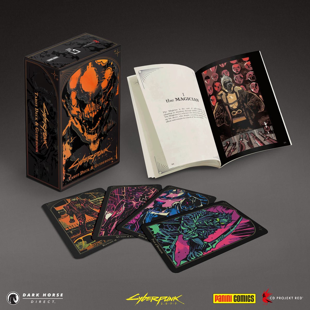 Cyberpunk 2077 Tarot Deck & Guidebook