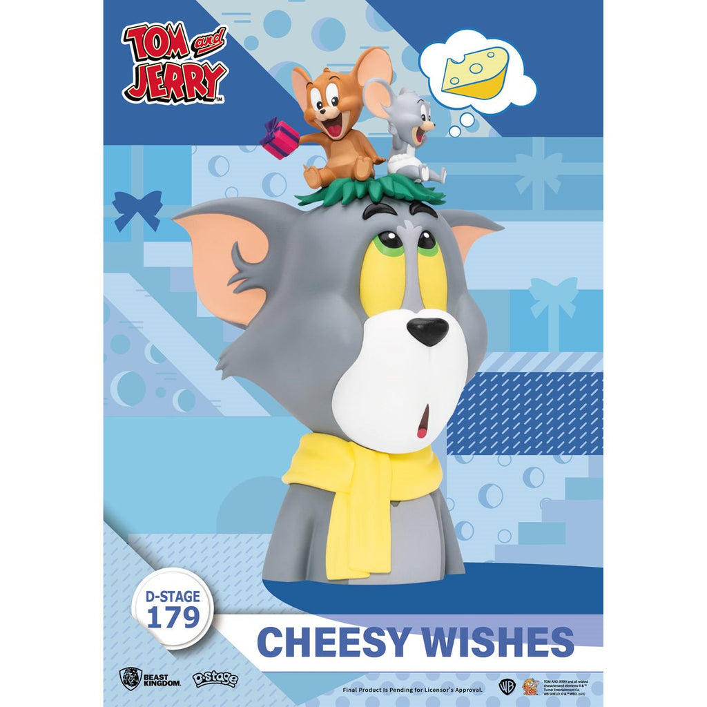 Tom and Jerry Cheesy Wishes DS-179 D-Stage Statue