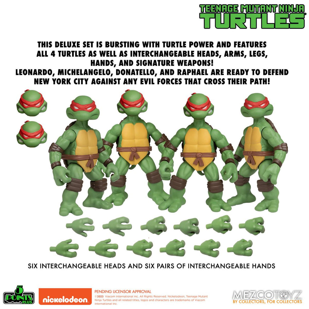 Teenage Mutant Ninja Turtles 5 Points Deluxe Box Set