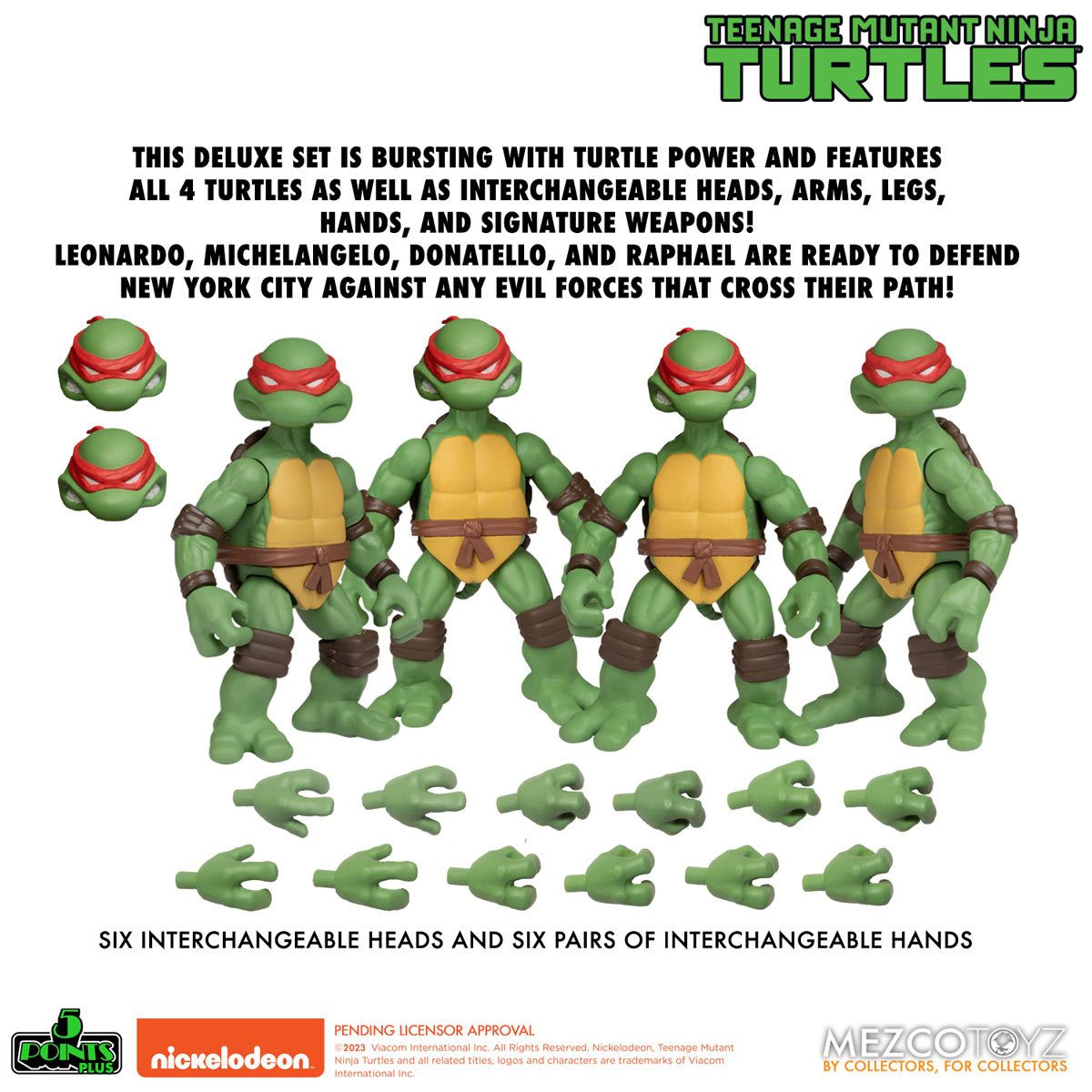 Teenage Mutant Ninja Turtles 5 Points Deluxe Box Set